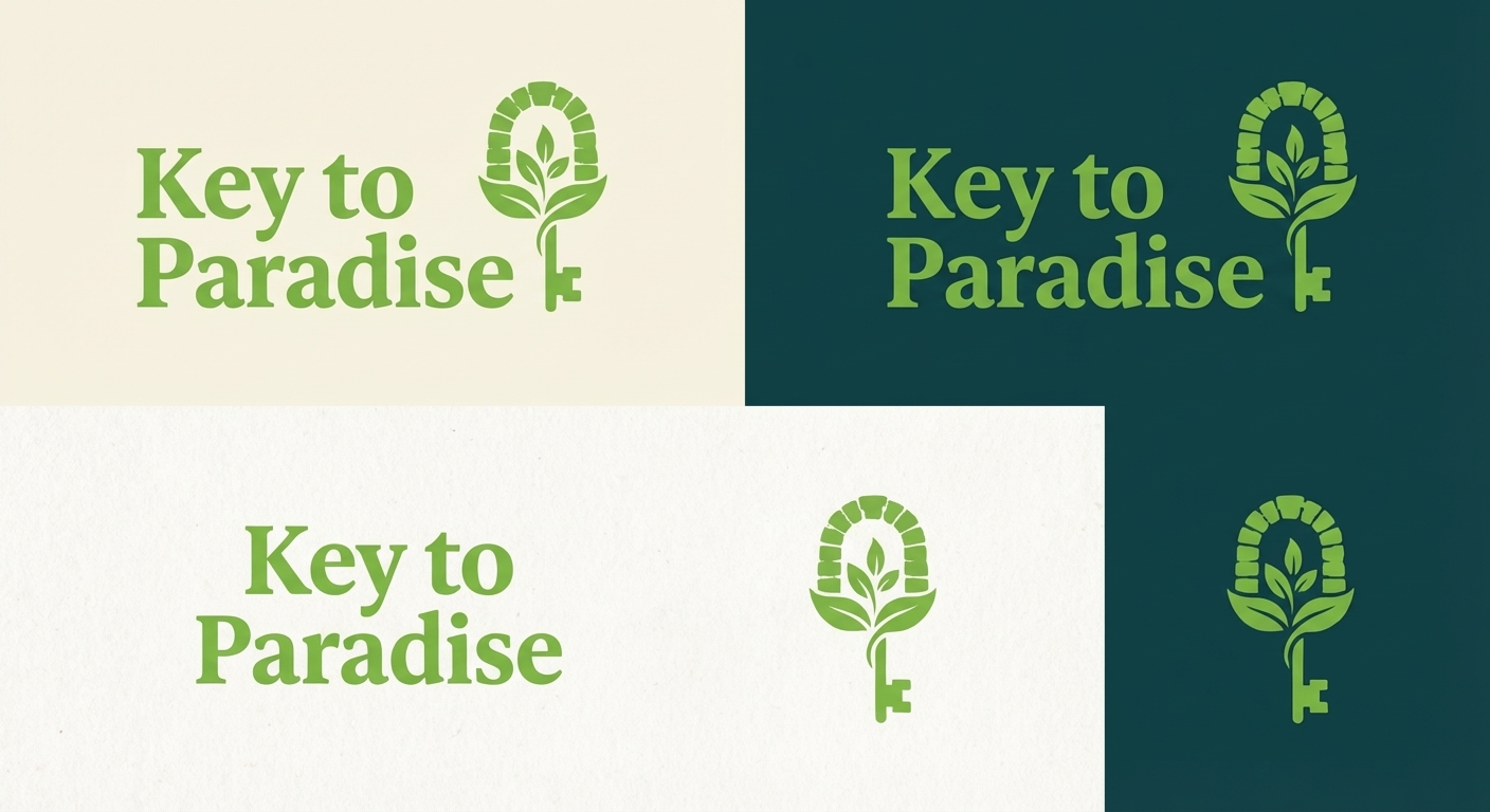 Key to Paradise — Logo System
